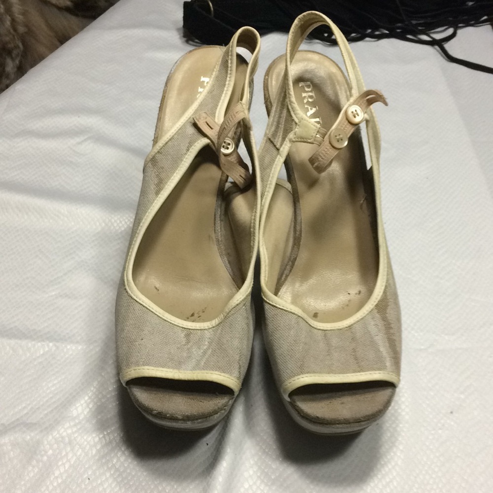 Prada sandals 50% off